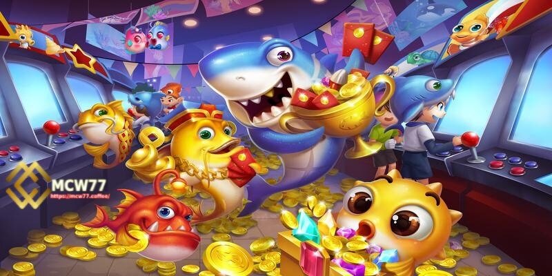 เกมยิงปลาพร้อมเป้าหมายและการปรับกำลังยิง