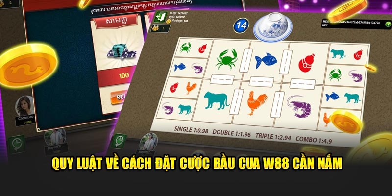 Quy luật về cách đặt cược Bầu Cua cần nắm