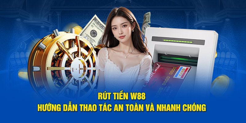 Các bước thực hiện rút tiền W88 đơn giản và an toàn 